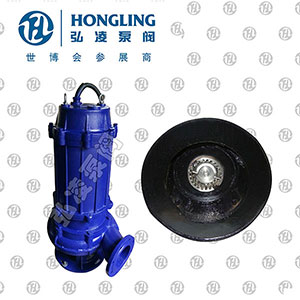 WQ/S型帶（dài）刀切碎式（shì）潛水排汙泵